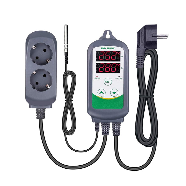 Temperaturregler digital 2200W Heizen Kühlen mit Sensor 230V - Bild 4