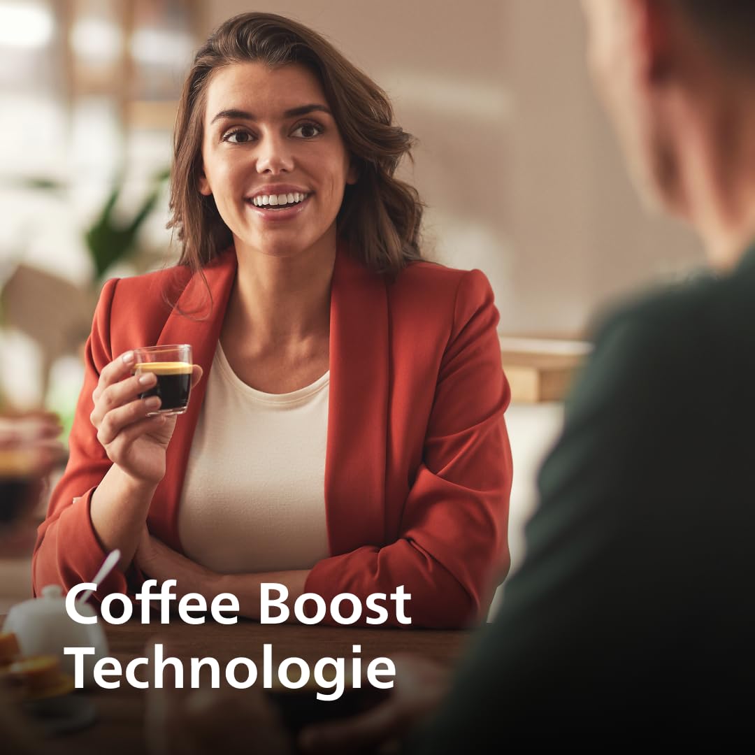 Kaffeepadmaschine 1-2 Tassen Crema Plus mattrot mit Stärkewahl - Bild 7