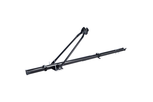 Fahrradträger für Dachträger 1 Fahrrad Stahl schwarz bis 48 mm