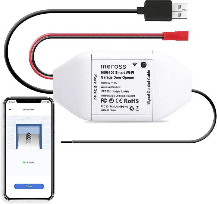 Smart Garagentoröffner WLAN mit App-Steuerung und Benachrichtigungen