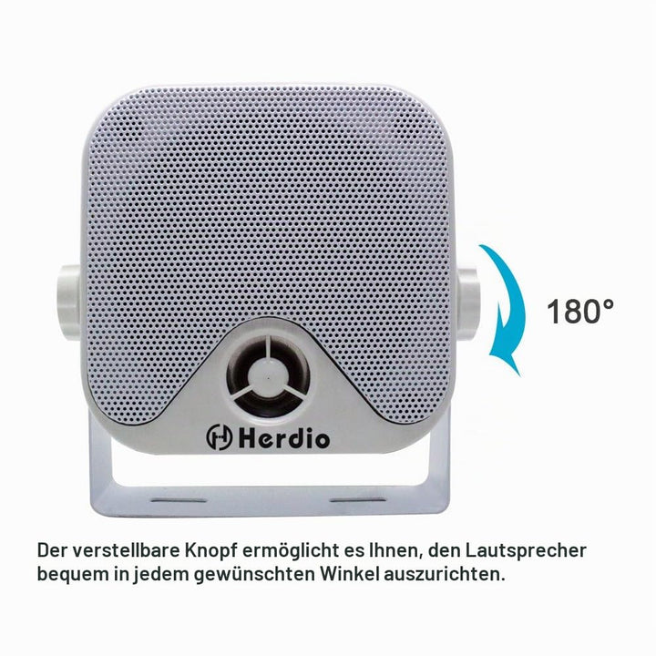Marine Lautsprecher 100W wasserdicht 10,2 cm für Boot ATV Motorrad - Bild 7