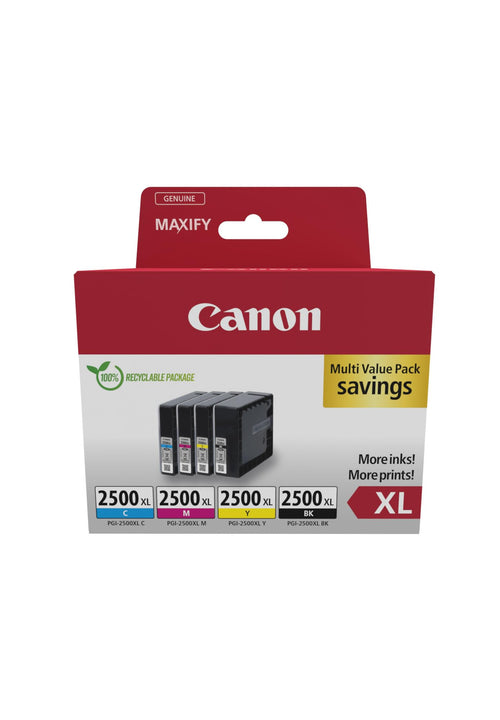 Tintenpatronen-Set XL 4-farbig für Canon PIXMA – CMYK Multipack