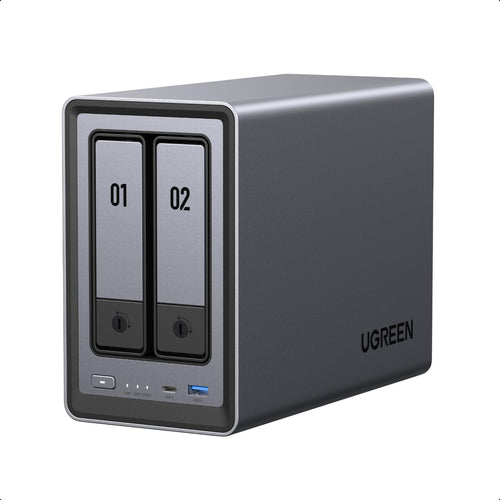 2-Bay NAS Intel N100 8GB DDR5 2,5GbE für Home Office