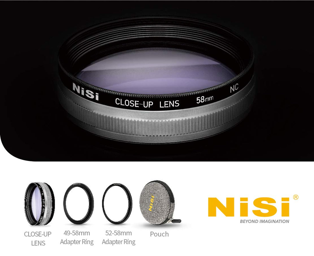 Nahlinsen-Filter Kit 58mm Makrofotografie mit Nano-Beschichtung - Bild 5
