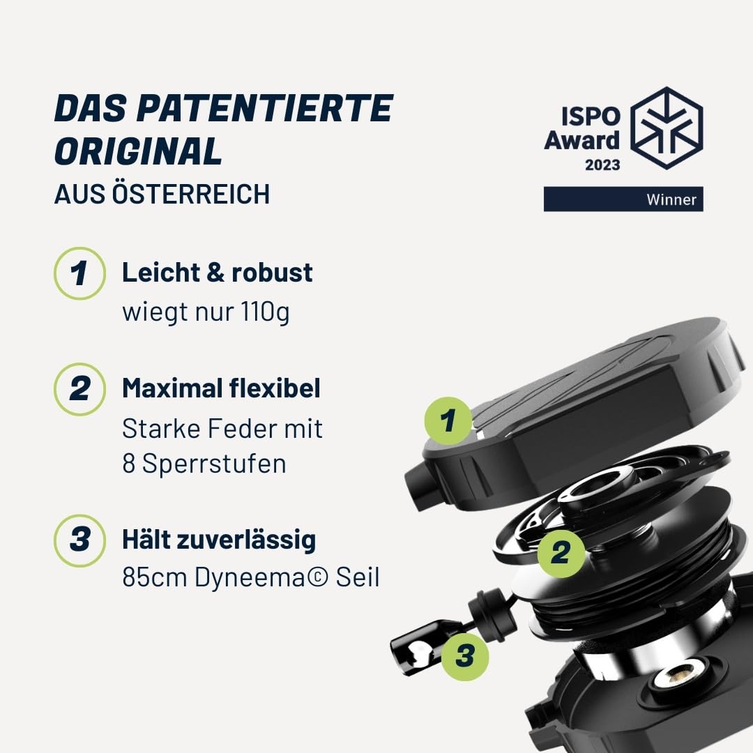 Handysicherung Rucksack 360° mit ausziehbarem Seil für Outdoor - Bild 8