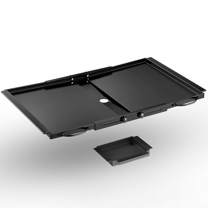 Fettauffangschale Gasgrill Universal Stahl einstellbar 61-80 cm