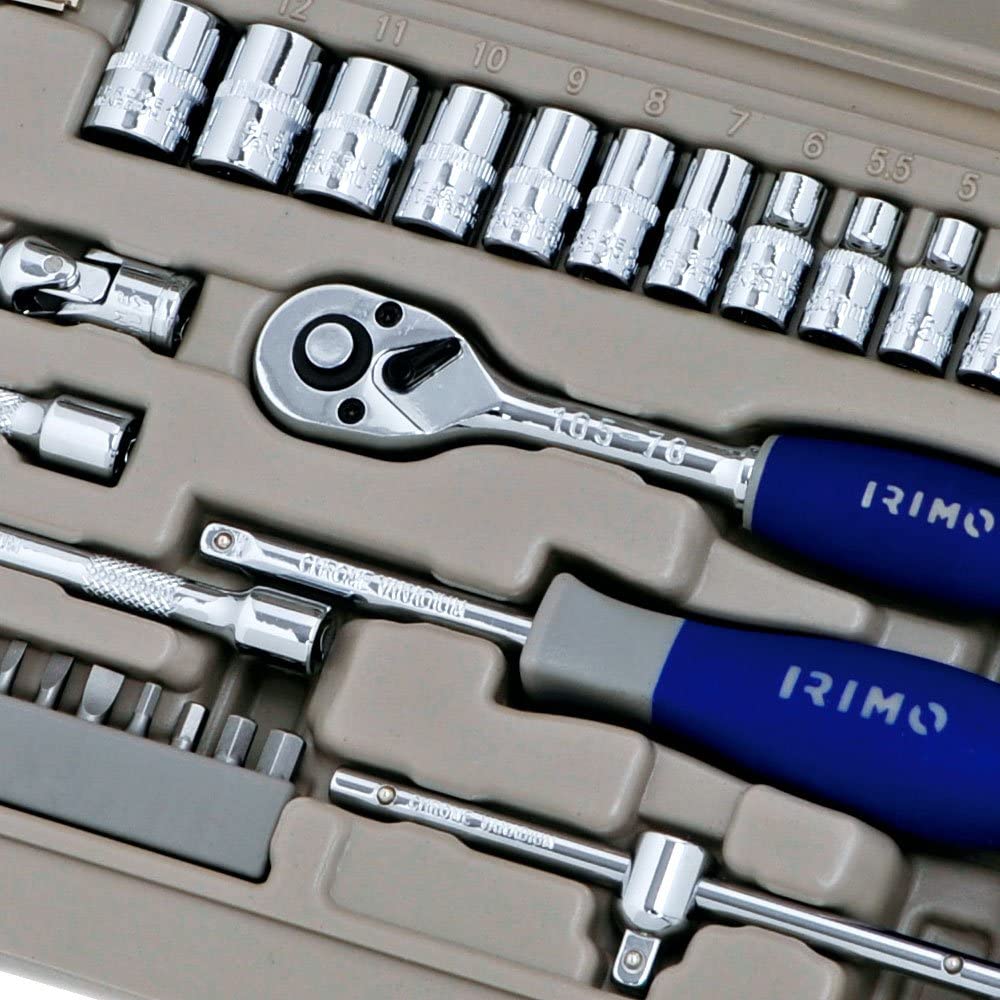 Steckschlüssel-Set 1/4" 35-teilig Chrom-Vanadium DIN-Norm - Bild 3