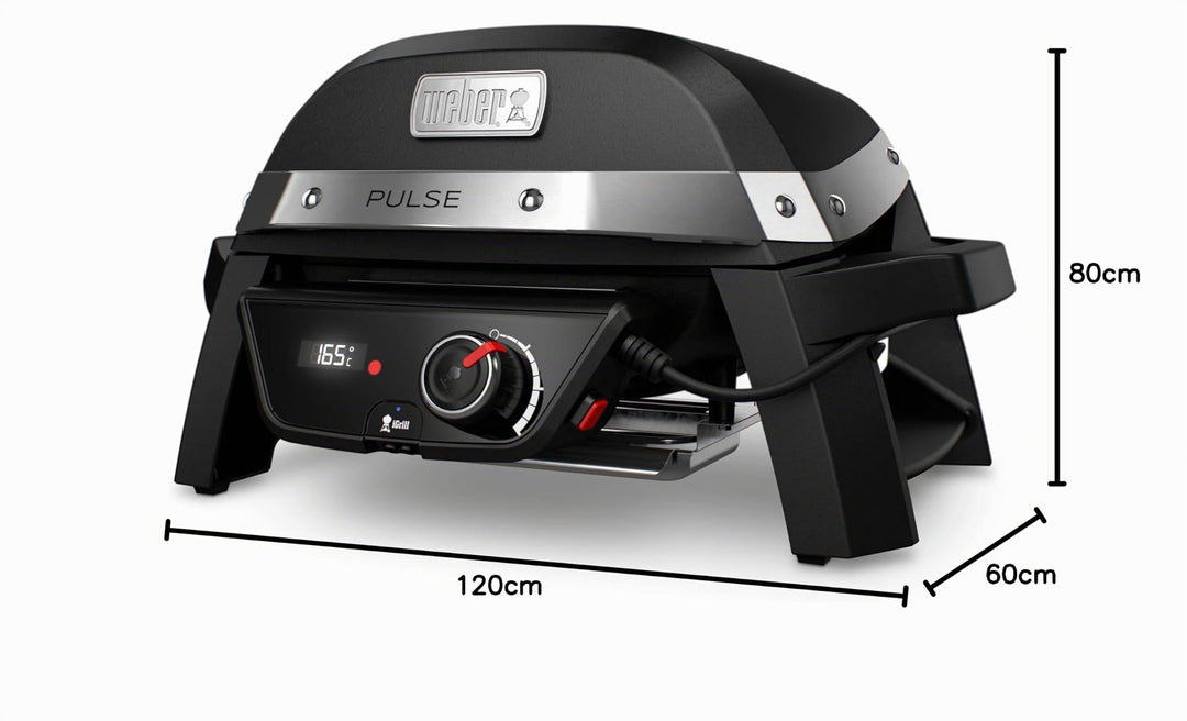 Elektrogrill Aluminiumguss mit Digitalanzeige, 61x68x65 cm - Bild 10
