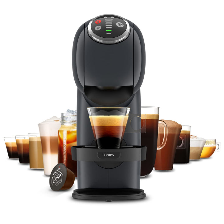Kapselkaffeemaschine kompakt 1500W 0,8L mit Espresso Boost, grau - Bild 4