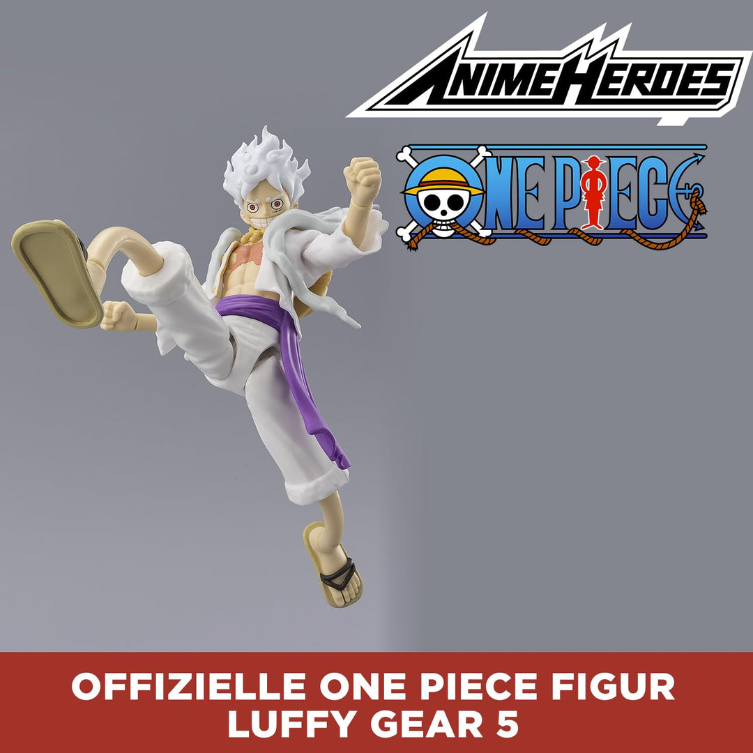 Anime-Figur Monkey D. Ruffy Gear 5 beweglich 17 cm One Piece - Bild 2