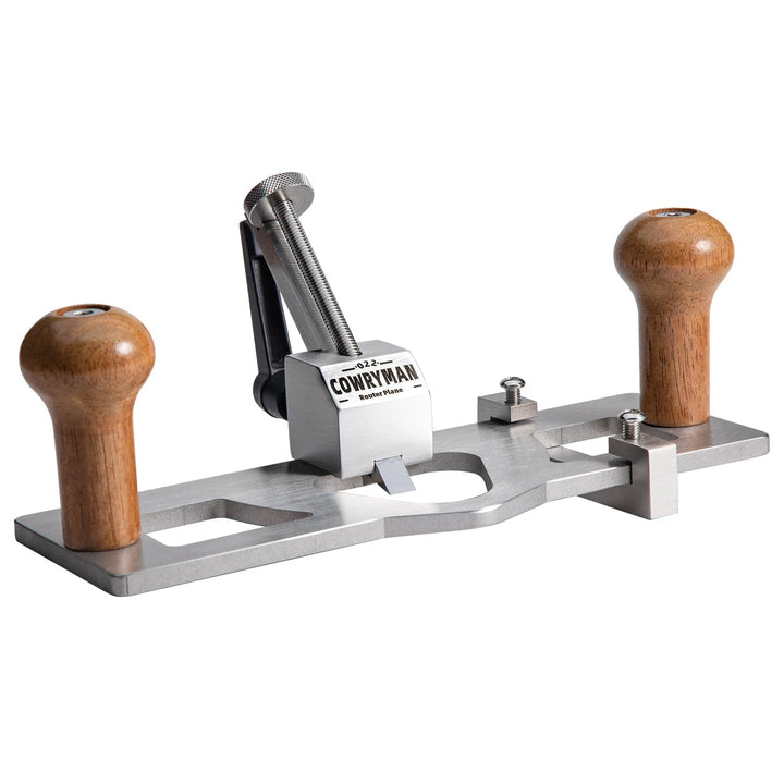Grundhobel Edelstahlsohle 8-mm-HSS-Eisen mit Parallelanschlag