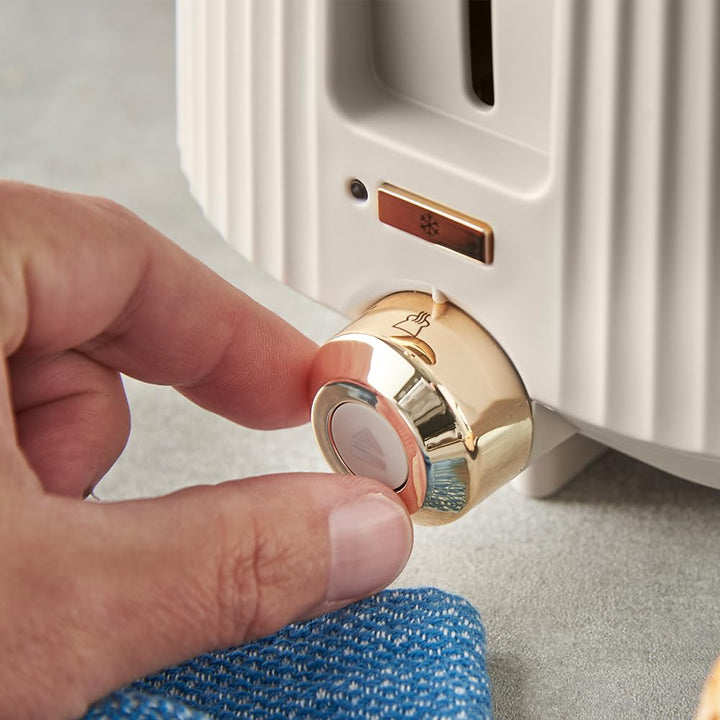 Toaster 2-Scheiben Steingrau mit Lift &amp; Look Funktion und Brötchenaufsatz - Bild 6