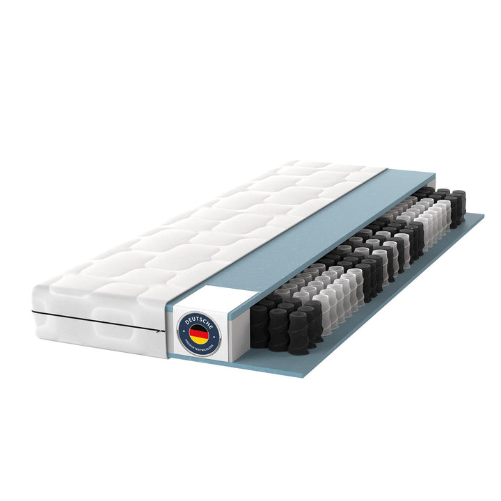 Taschenfederkernmatratze 7-Zonen H3 180x200 cm 21 cm hoch