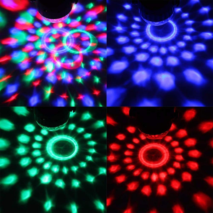 Party Disco Licht RGB Stroboskop mit Fernbedienung, USB &amp; Batterie