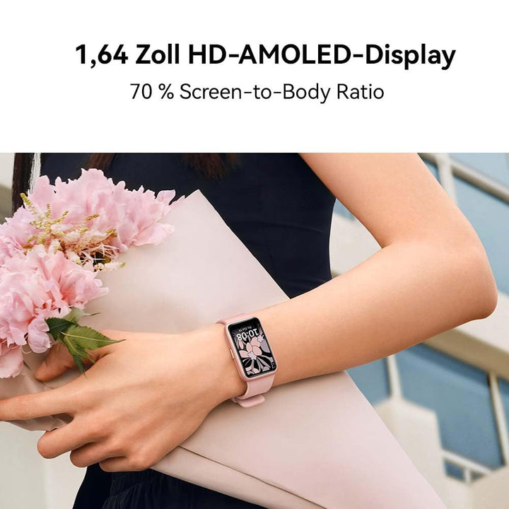 Smartwatch 1,64 Zoll AMOLED GPS Herzfrequenz SpO2 Schlafmonitor - Bild 3