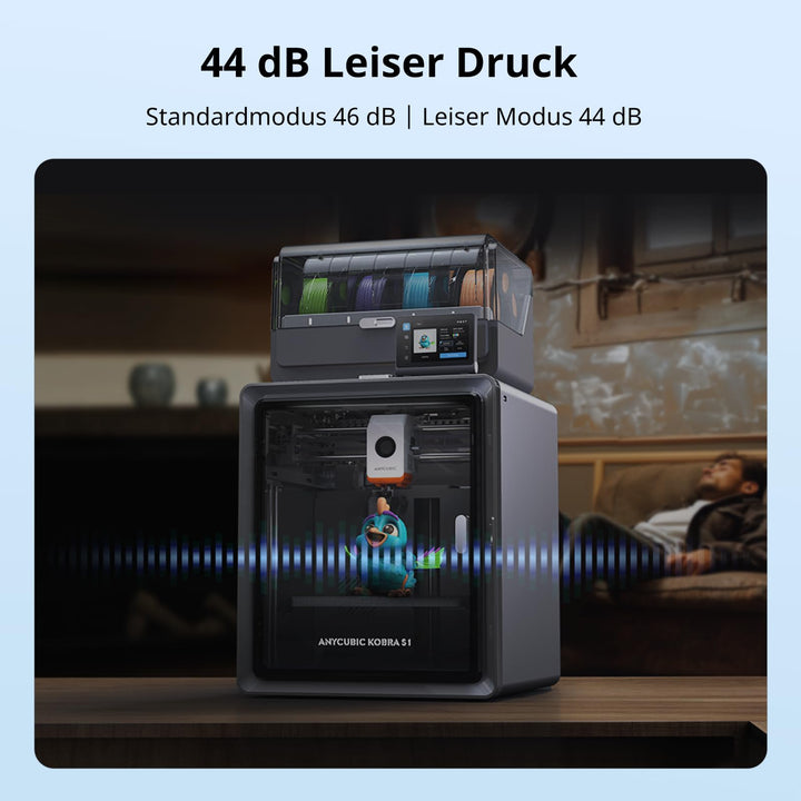 3D-Drucker CoreXY Multicolor 4-8 Farben 600mm/s 250x250x250mm - Bild 6