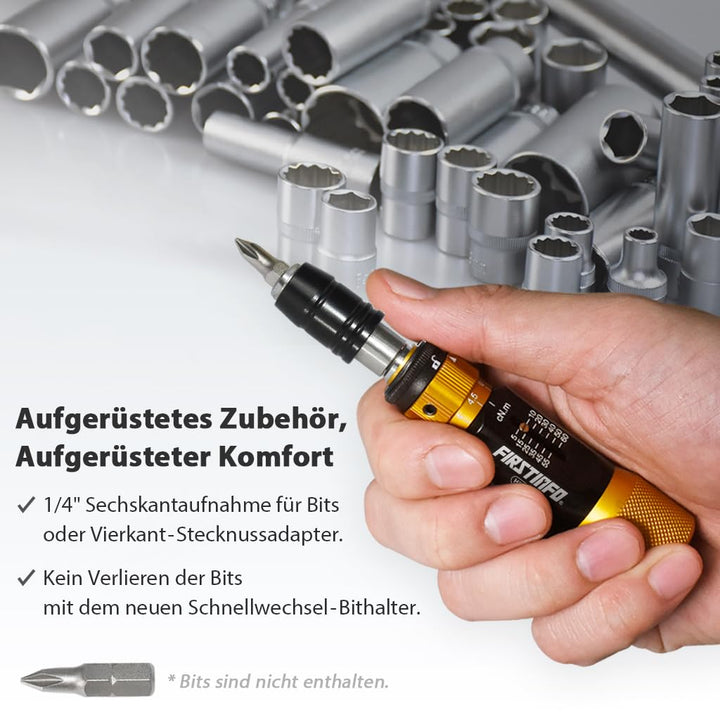 Drehmomentschraubendreher 5-60 cNm 1/4" Zertifiziert Präzision - Bild 5