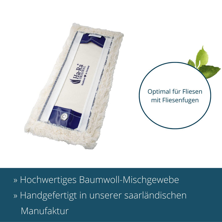 Bodenwischtuch Baumwoll-Mischgewebe 42 cm für Parkett &amp; Fliesen - Bild 5