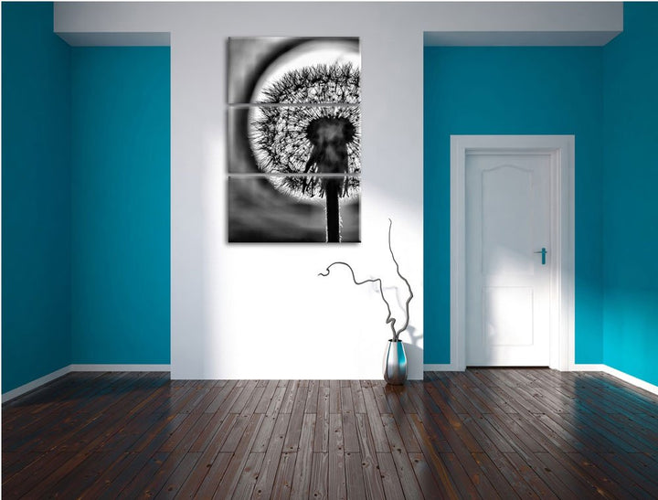 Leinwandbild Pusteblume 3-teilig 120x80 cm Wanddeko Natur - Bild 5