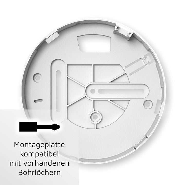 Rauchmelder 4er Set mit 10-Jahres-Batterie kein LED-Blinken - Bild 4