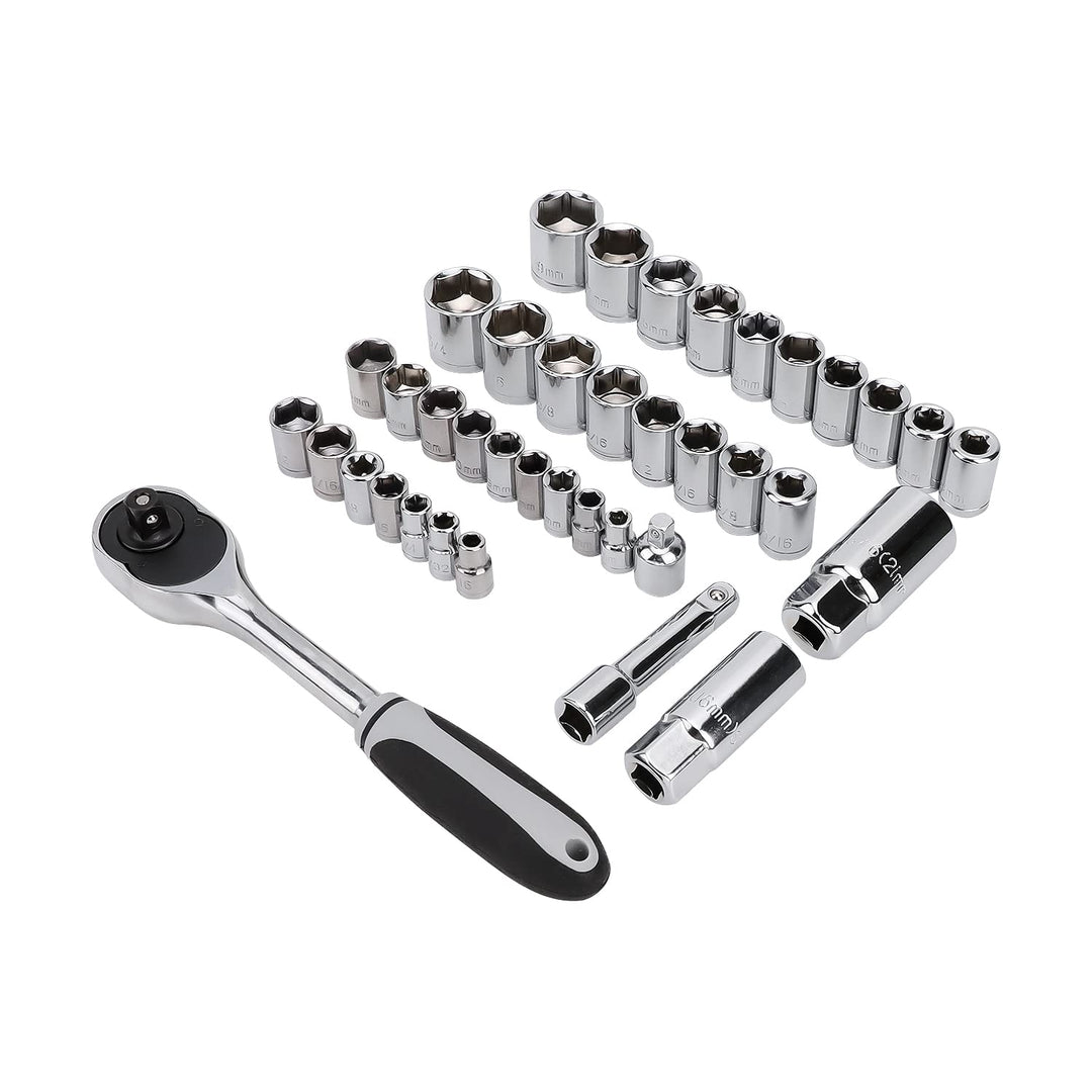 Werkzeug-Set 173-teilig Stahl mit Koffer für Haushalt - Bild 3