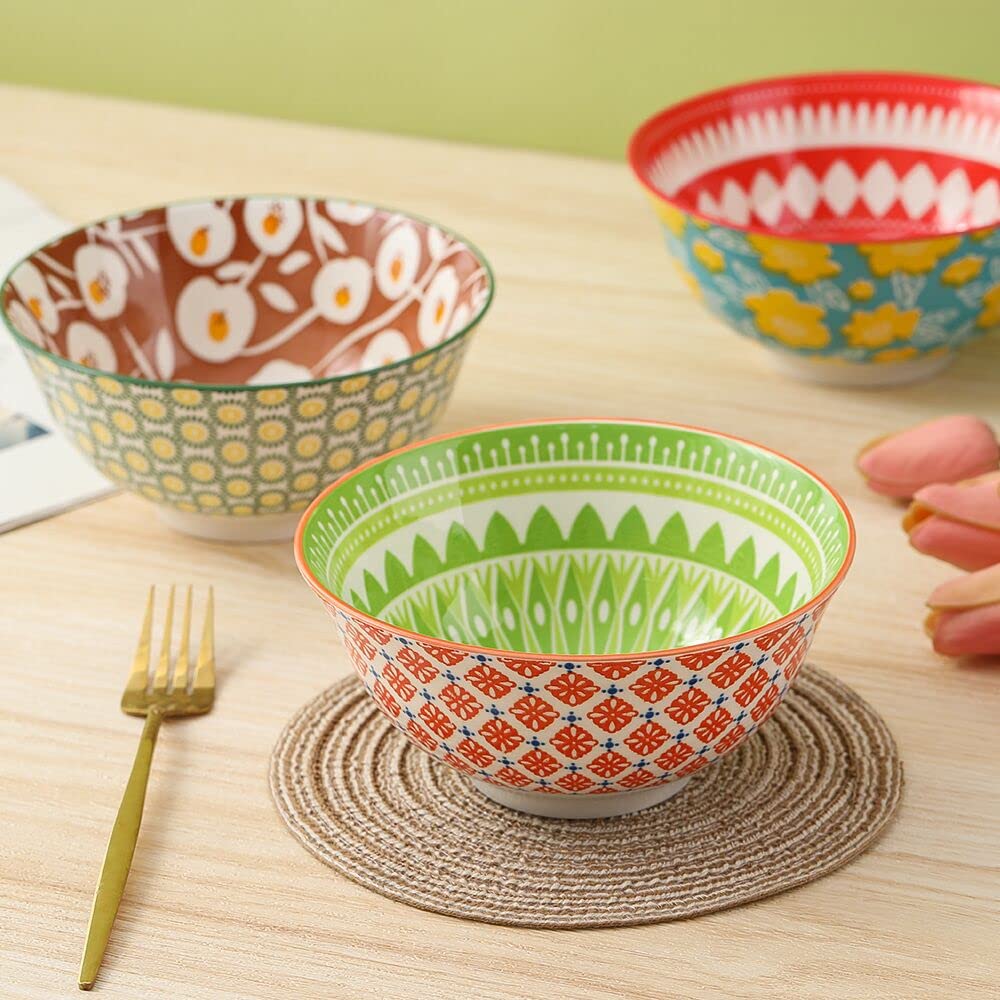 Müslischalen Set Porzellan 6er bunt 700 ml 15,7 cm - Bild 6
