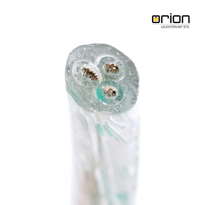 Verlängerungskabel 3-adrig 10 m transparent für Leuchten 3x0,75mm² - Bild 3