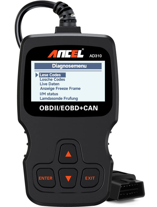 OBD2 Diagnosegerät Motorfehlercodes auslesen & löschen
