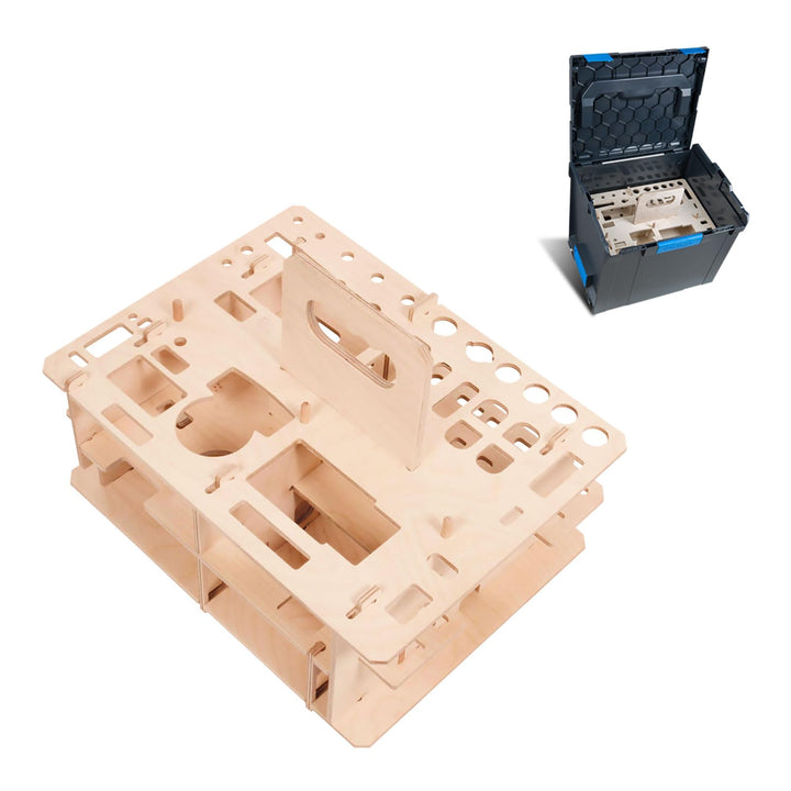 Werkzeugtragesatz Schreiner für L-BOXX 374 Holzfarbe