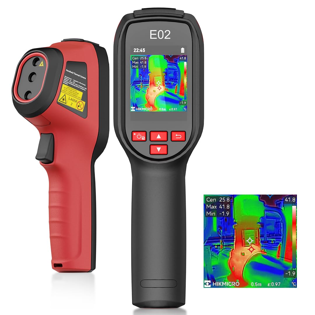 Wärmebildkamera 240x240 SuperIR mit Laserpointer 20Hz -20 bis 400°C