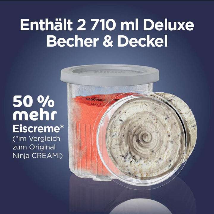 Eismaschine 10 Funktionen 2x710ml Behälter für Eis &amp; Frozen Drinks - Bild 3