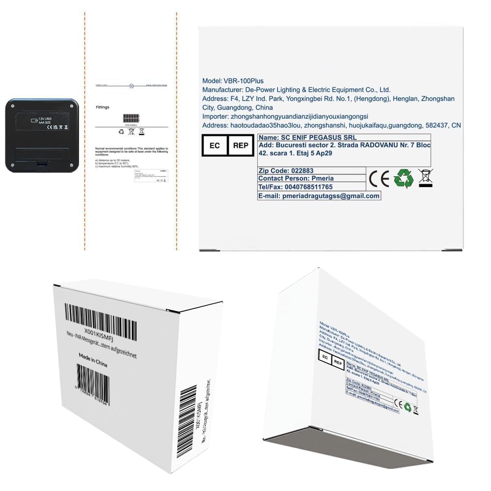 PAR-Messgerät PPFD RGB-Aufschlüsselung Bluetooth bis 6000 µmol - Bild 8