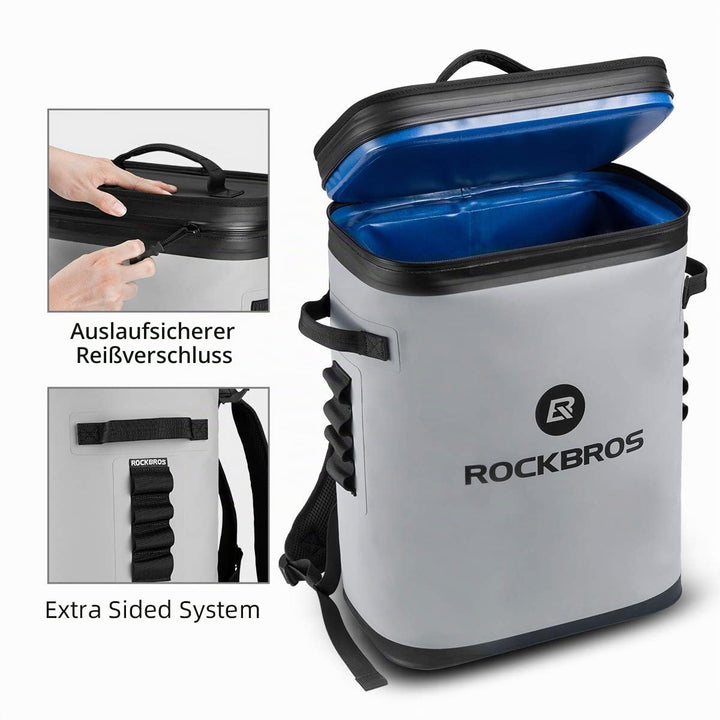 Kühltaschen-Rucksack 20L isoliert wasserdicht für Camping &amp; Picknick - Bild 3