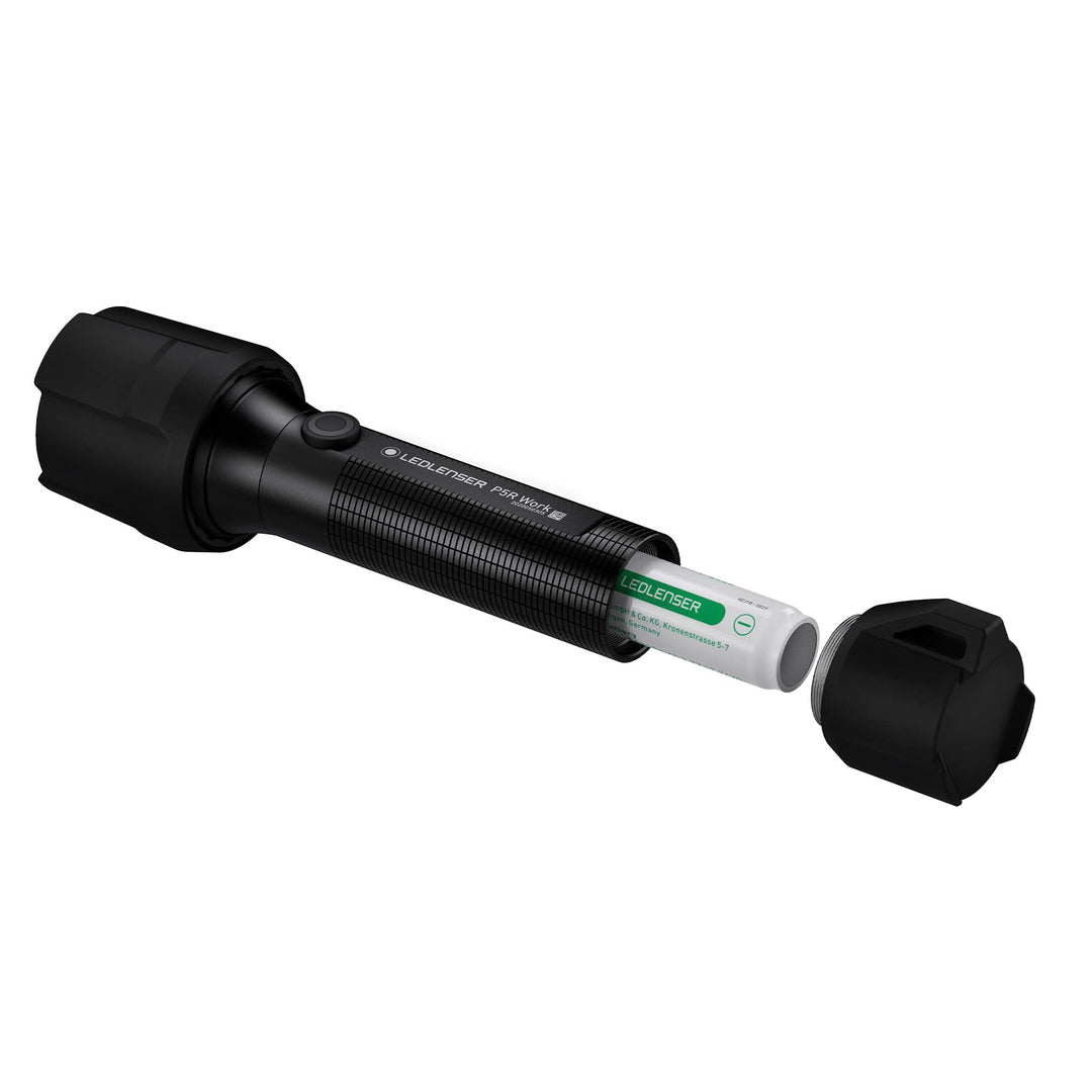 Akku-LED-Taschenlampe 480lm 240m Reichweite IP68 Arbeitseinsatz - Bild 4