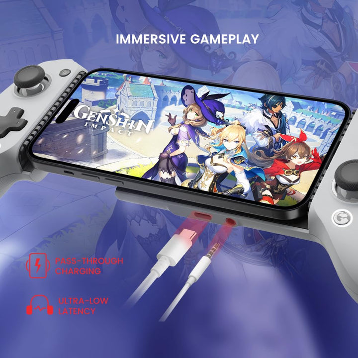 Mobile Gaming Controller Typ-C mit Hall-Effect Joysticks für Android &amp; iPhone 15 - Bild 7