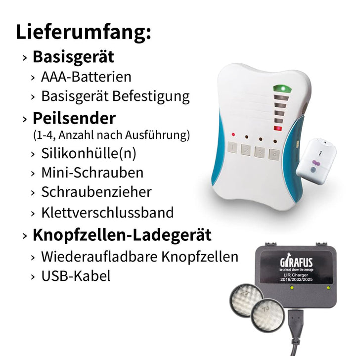 Haustier-Tracker RF 2,4 GHz ohne Abo 2 Sender Katze Hund - Bild 6