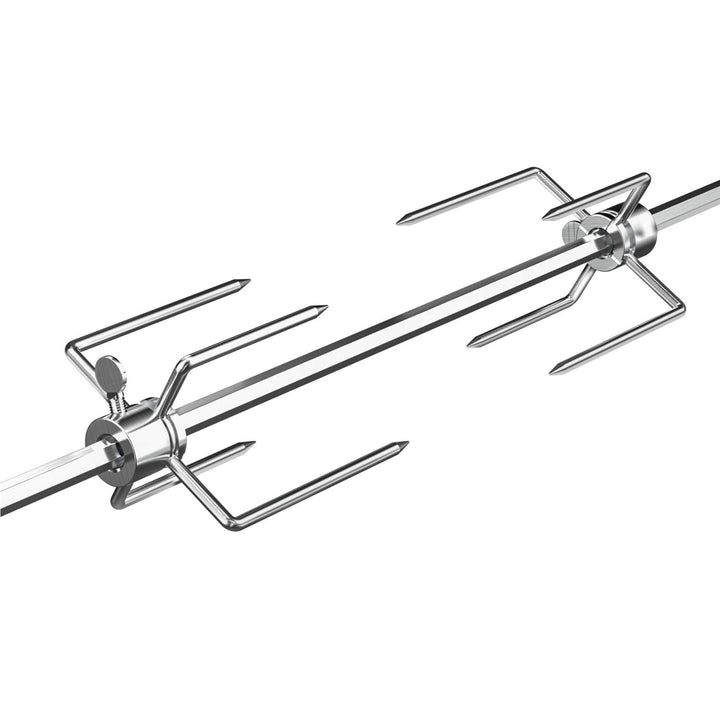 Grillspieß Rotisserie-Set verchromt 100cm für Gasgrills bis 10kg - Bild 7