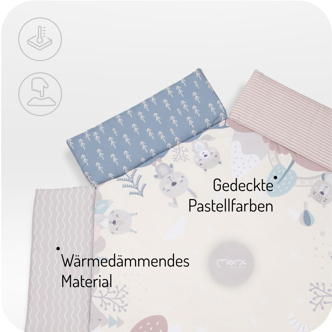 Spielbogen mit Krabbeldecke 3-in-1 Bällebad Aktivitätsmatte Baby - Bild 7