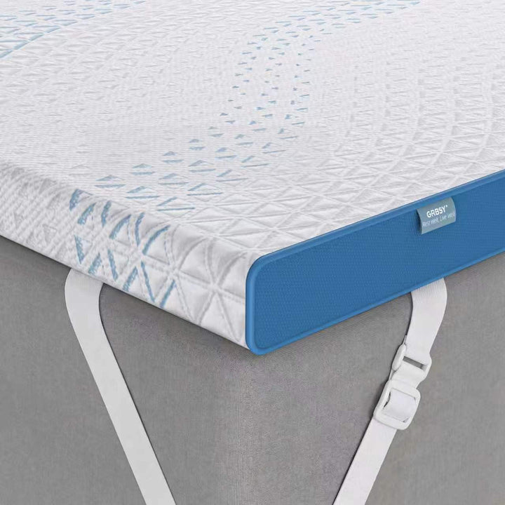 Matratzen-Topper 180x200 cm Memory-Schaum H5/H6 7-Zonen Wendbar