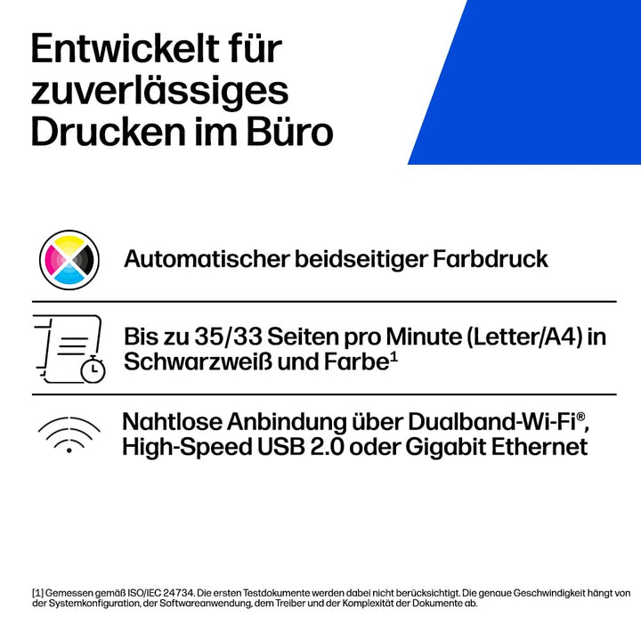 Farblaserdrucker A4 33 S./Min. Duplex Wi-Fi für Büro - Bild 2