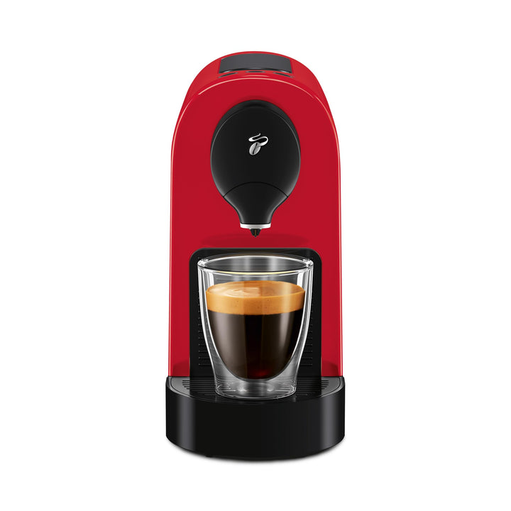 Kapselmaschine kompakt 3 Kaffeestärken mit 30 Kapseln Rot - Bild 2