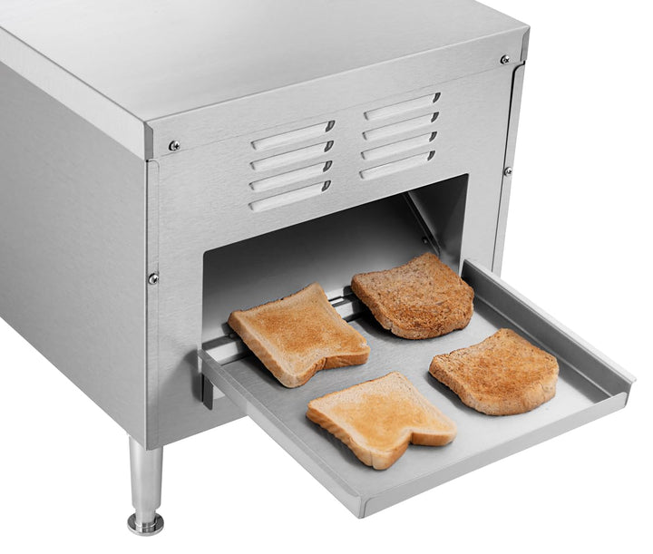Durchlauftoaster Edelstahl 150 Toasts/h stufenlos regelbar Gastronomie - Bild 6