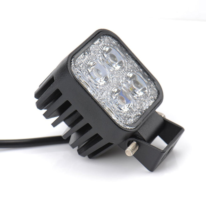 LED Arbeitsscheinwerfer 12W 60° Flood 4er-Set 12V/24V IP67 - Bild 3