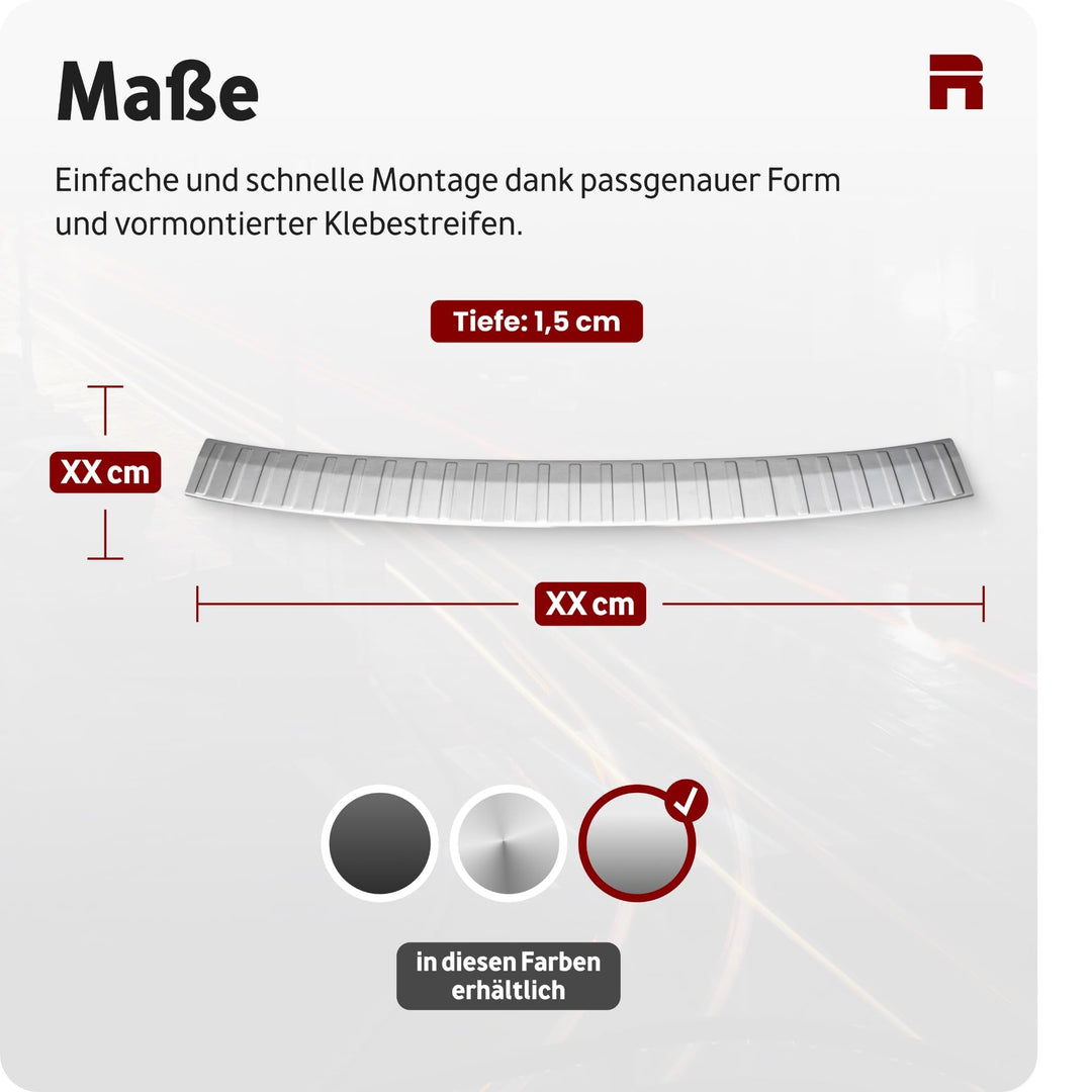 Ladekantenschutz Edelstahl für Mercedes Vito V-Klasse W447 ab 2014 - Bild 4