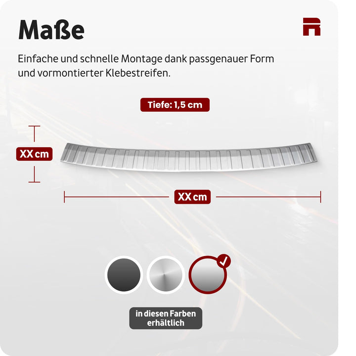 Ladekantenschutz Edelstahl für Mercedes Vito V-Klasse W447 ab 2014 - Bild 4