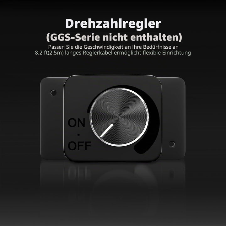 Abluftset 100mm mit Aktivkohlefilter und Rohrventilator - Bild 5