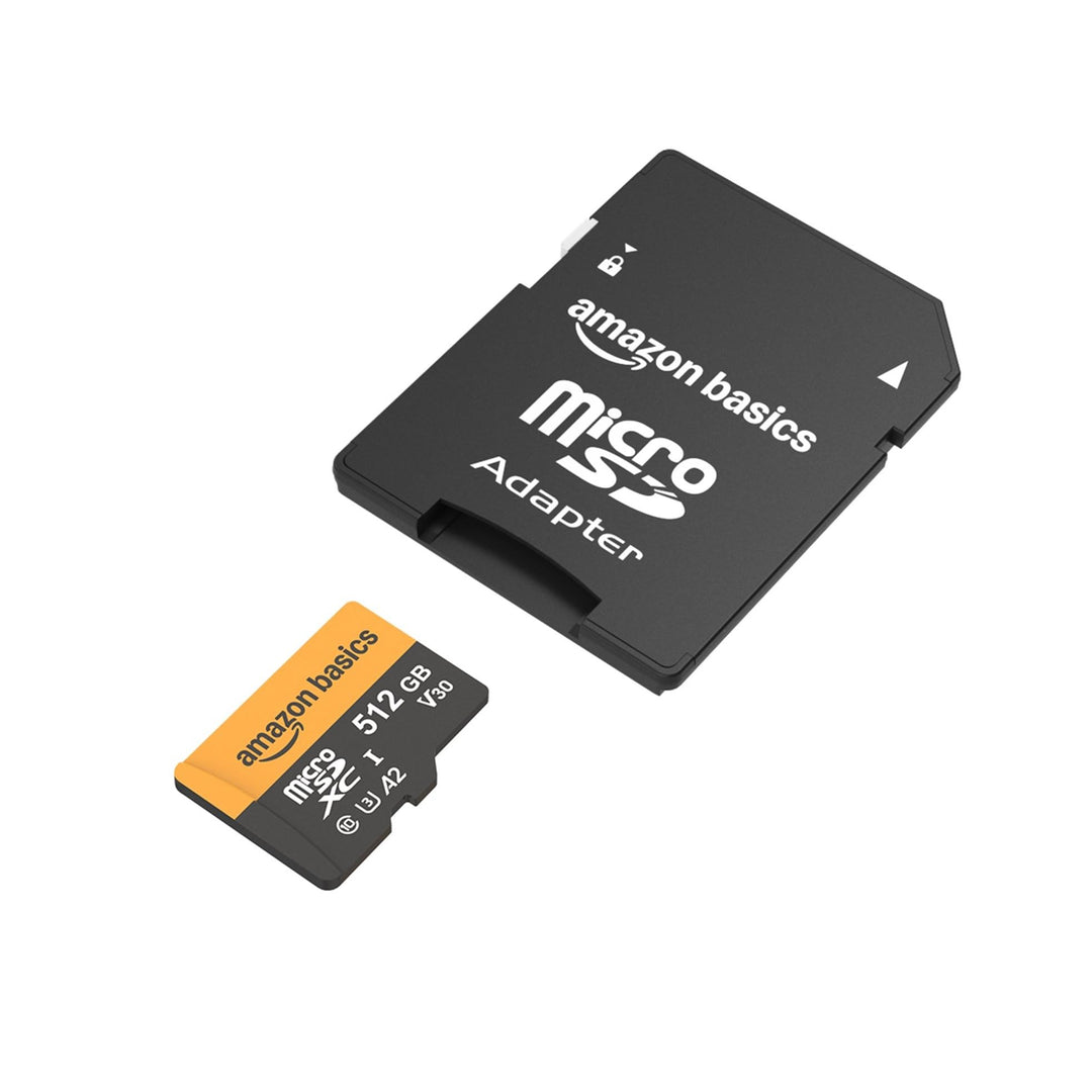 microSDXC-Karte 512 GB UHS-I U3 A2 mit SD-Adapter - Bild 5