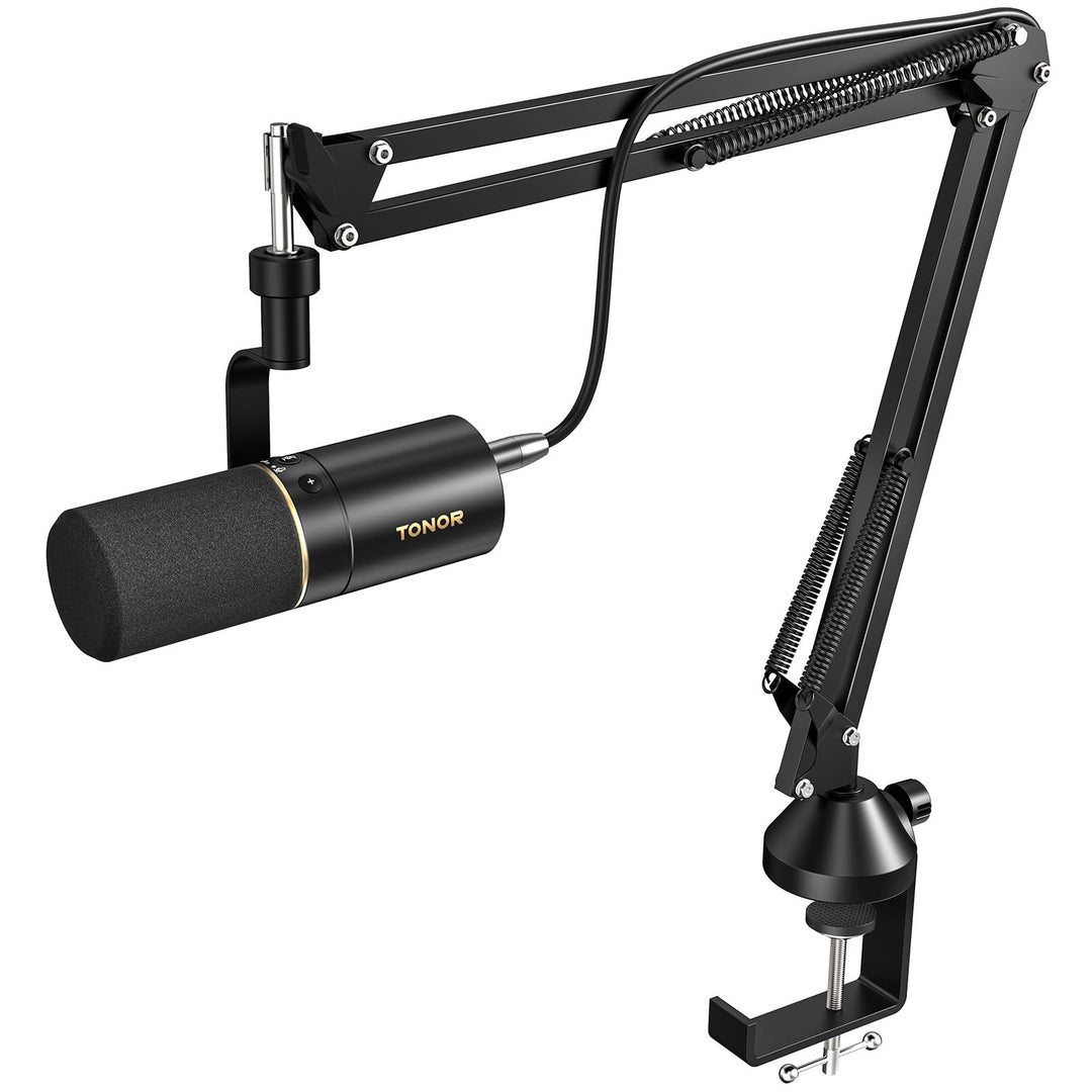 Dynamisches Podcast-Mikrofon XLR/USB mit Arm Nierencharakteristik