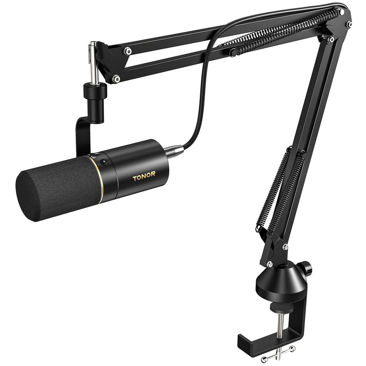 Dynamisches Podcast-Mikrofon XLR/USB mit Arm Nierencharakteristik
