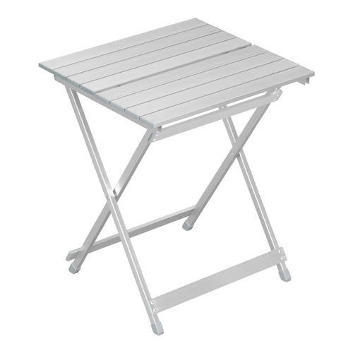 Klapptisch Aluminium Balkon & Camping 50,5x59,5x47cm silber